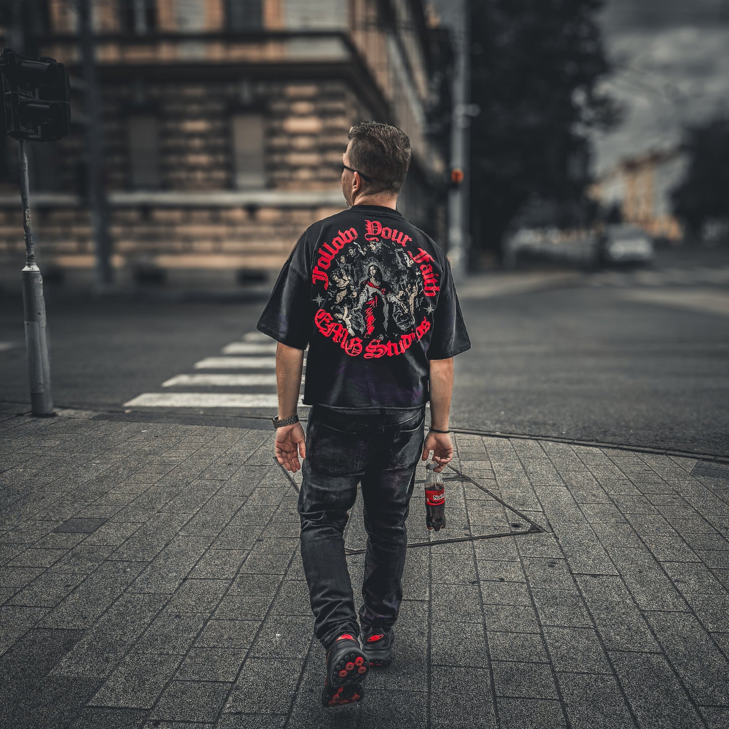 Faith Drop Cropped T Shirt
