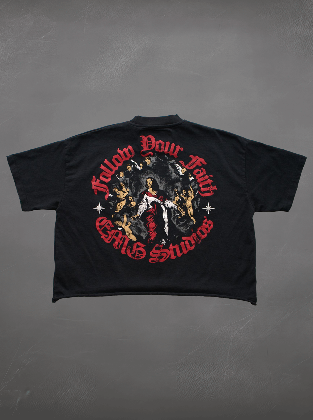 Faith Drop Cropped T Shirt