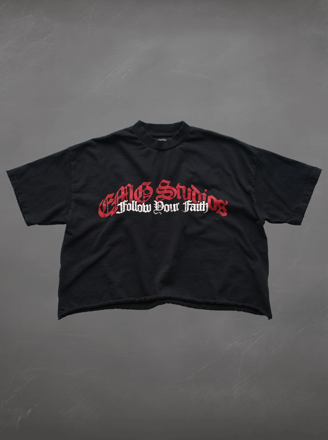 Faith Drop Cropped T Shirt